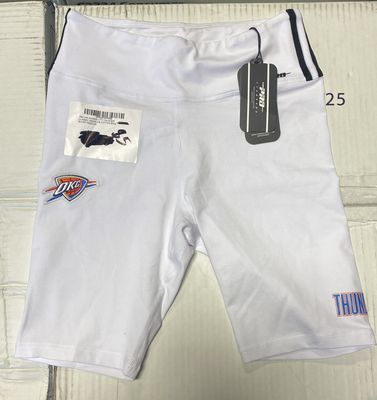 NBA OKLAHOMA CITY THUNDER CLASSIC WOMEN'S COTTON BIKE SHORT-MEDIUM