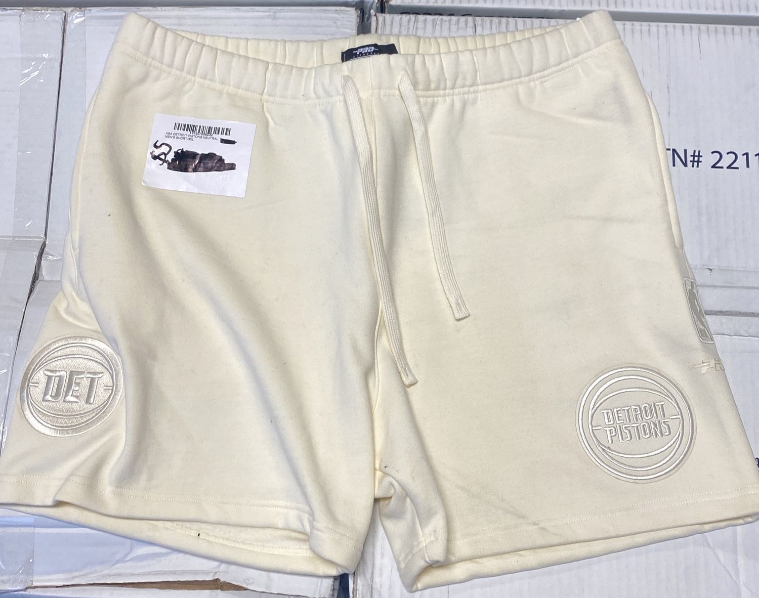 NBA DETROIT PISTONS NEUTRAL MEN'S SHORT-3XL