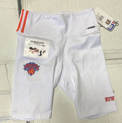 NBA NEW YORK KNICKS CLASSIC WOMEN'S COTTON BIKE SHORT-SMALL