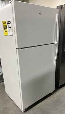 Whirlpool 20.5-cu ft Top-Freezer Refrigerator (White)