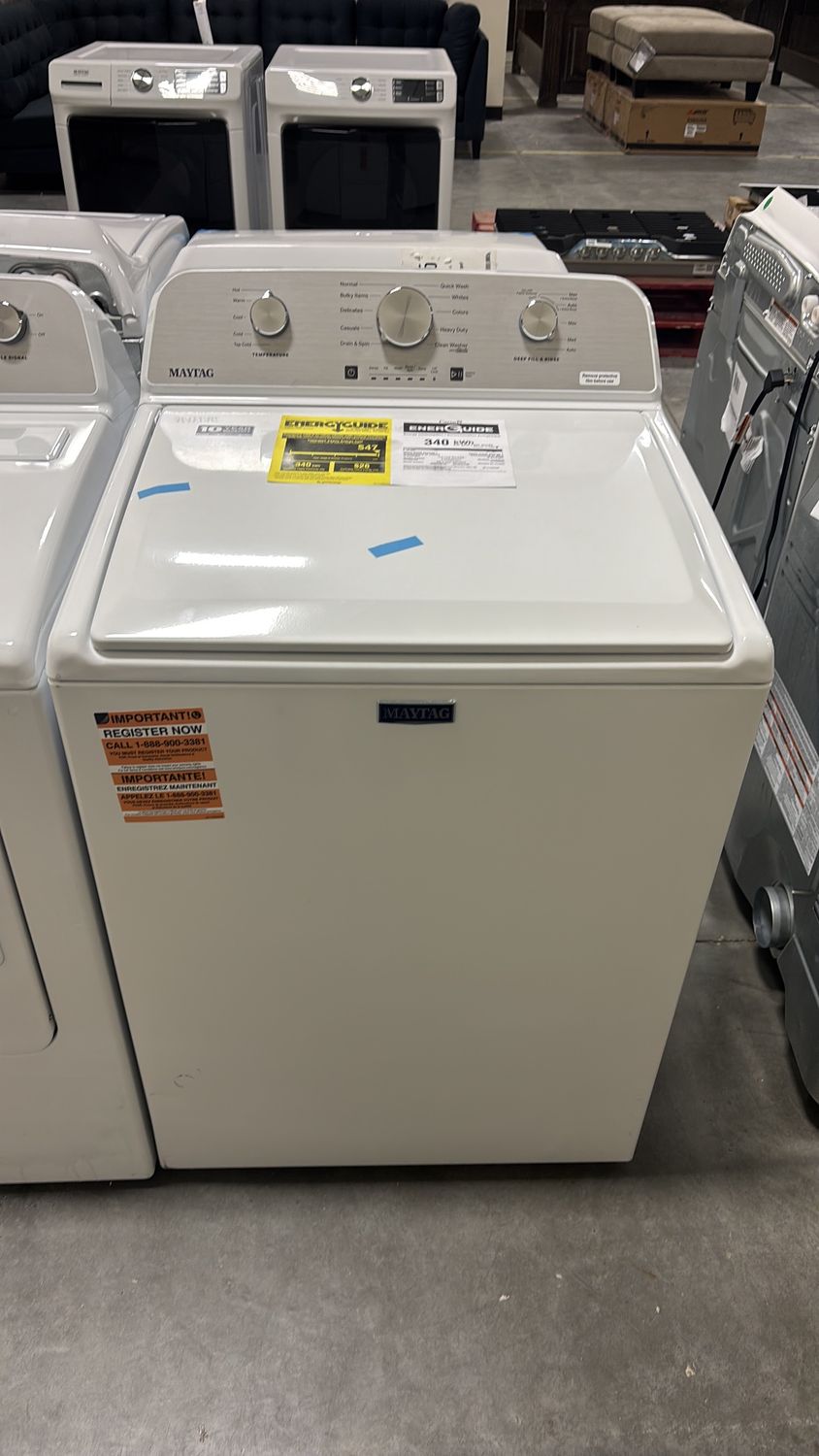 Maytag Maytag Top Load Washer with Deep Fill - 5.2 cu. ft. (I.E.C.) White