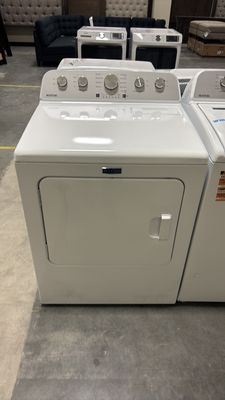 Maytag - 7.0 Cu. Ft. Electric Dryer with Extra Power Button - White