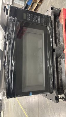 Amana - 1.6 cu. ft. Over the Range Microwave in Black