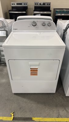 Whirlpool - 7 Cu. Ft. Electric Dryer with AutoDry Drying System - White