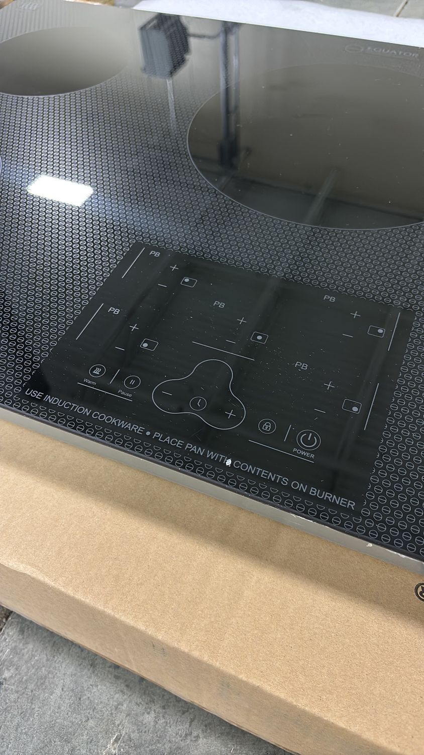 Equator Advanced Appliances 36-in 5 Elements Black Induction Cooktop