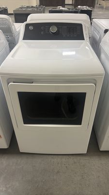 GE 7.4-cu ft Electric Dryer (White)