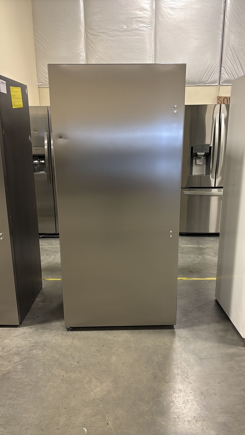 Frigidaire Professional - 19 Cu. Ft. Single-Door Freezer - Silver