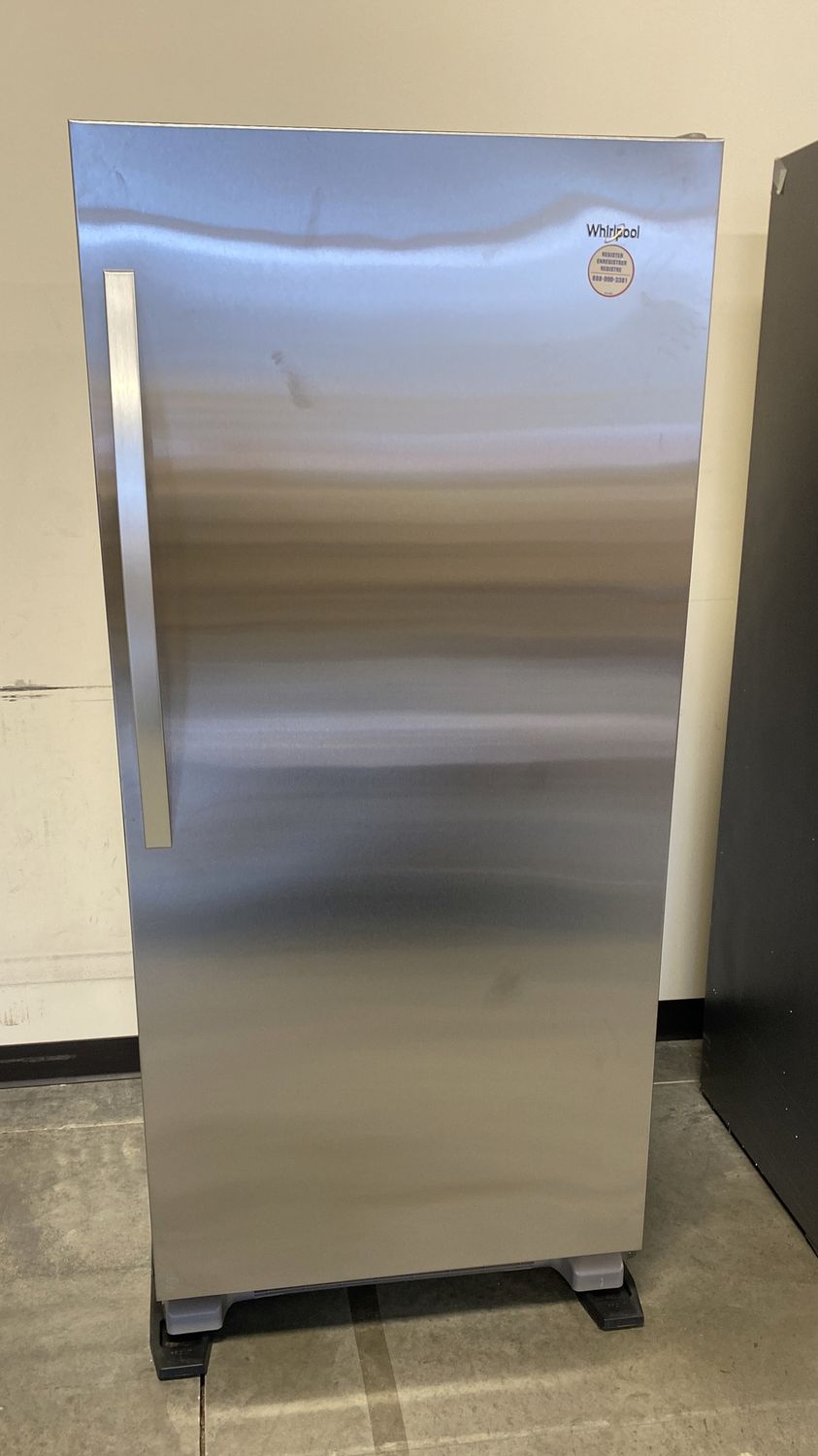 Whirlpool® Sidekicks® 18 Cu. Ft. All Refrigerator Monochromatic Stainless Steel