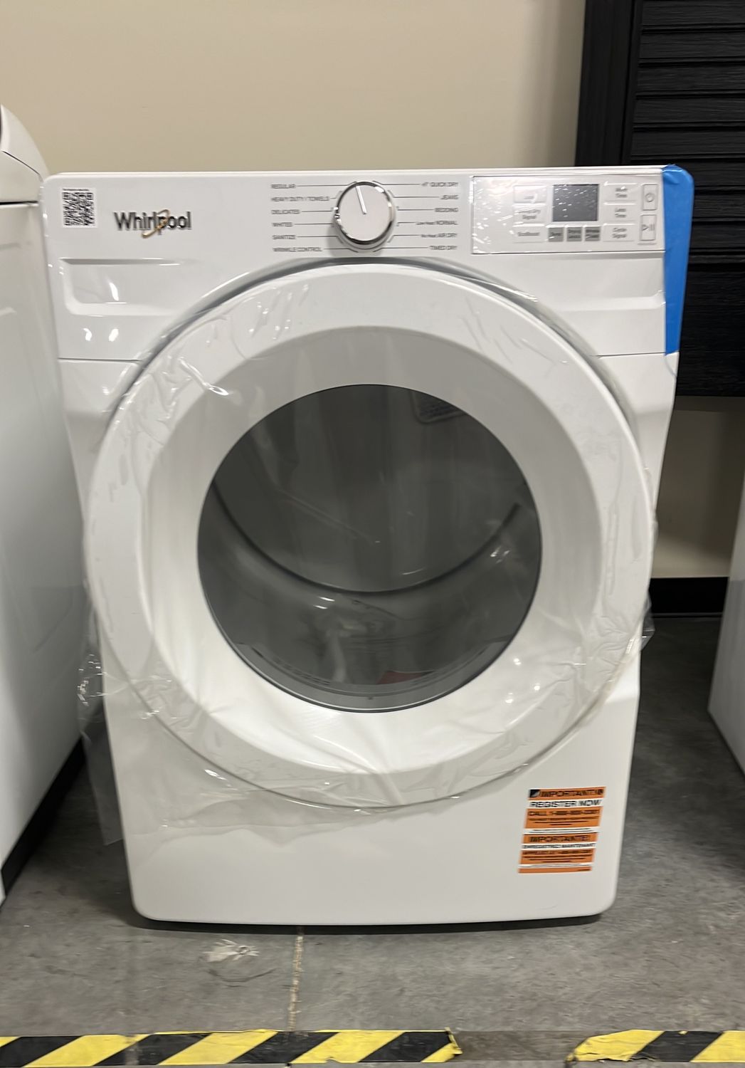 Whirlpool 7.4-cu ft Stackable Portable Vented Gas Dryer  (White)