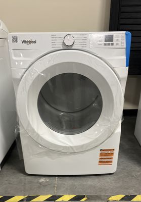 Whirlpool 7.4-cu ft Stackable Portable Vented Gas Dryer  (White)