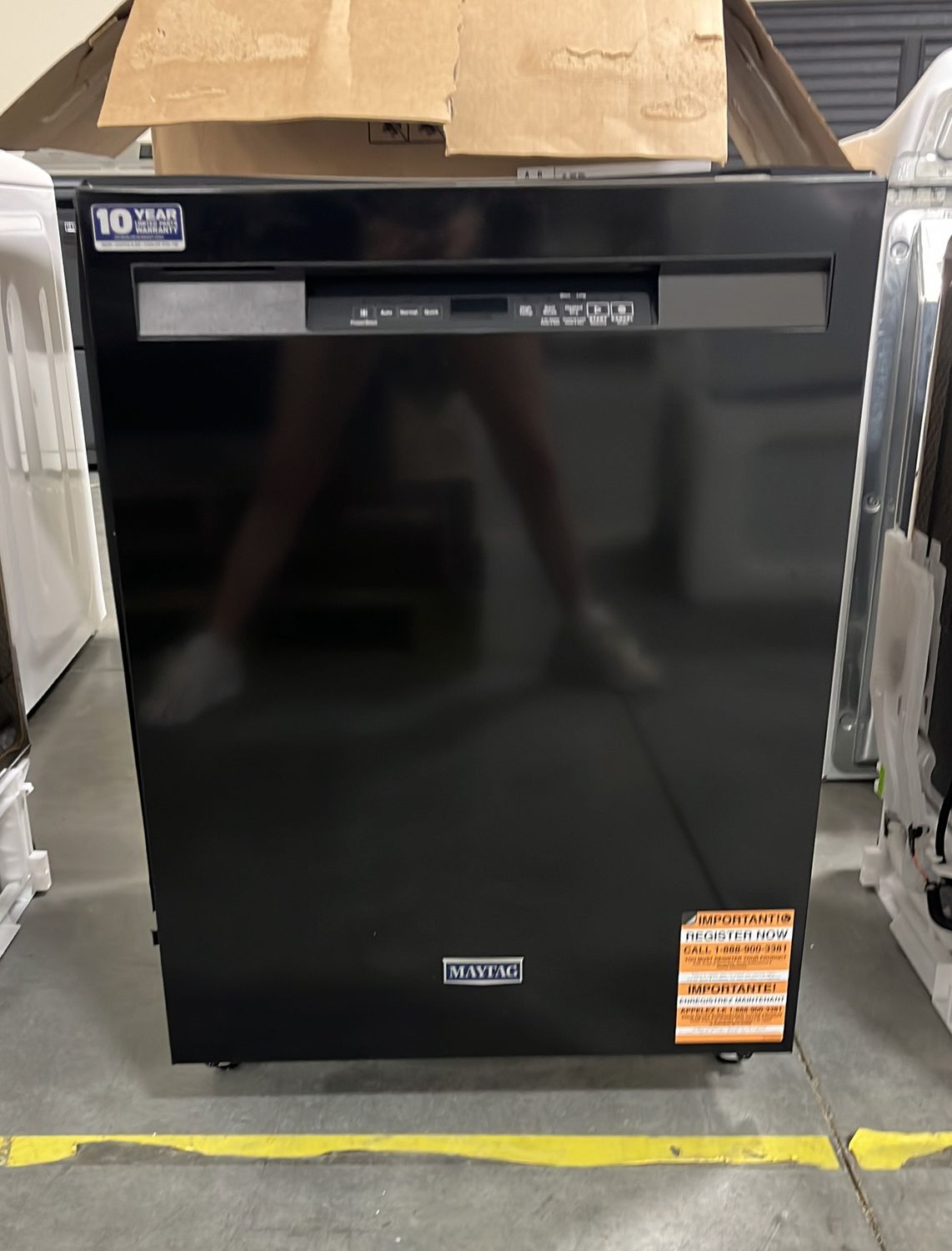Maytag® 23.88" Black Built In Dishwasher