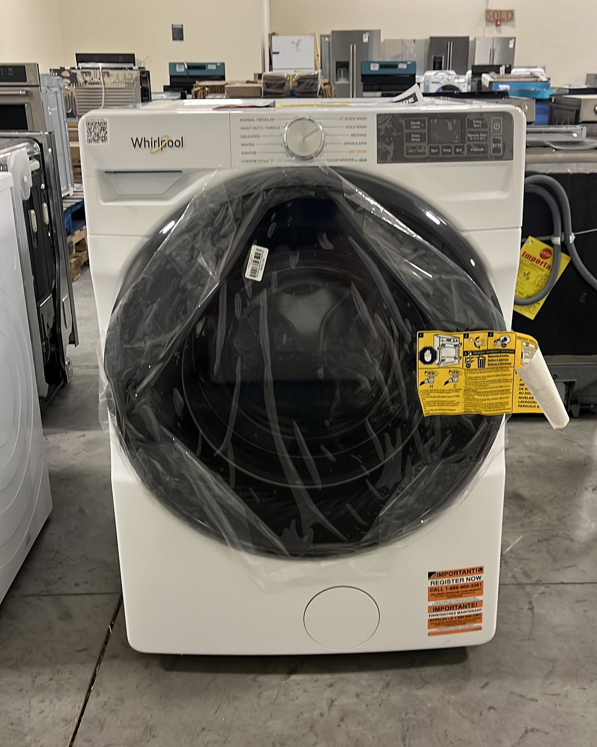 Whirlpool® 4.5 Cu. Ft. White Front Load Washer