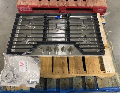 Whirlpool® 36" Stainless Steel Gas Cooktop