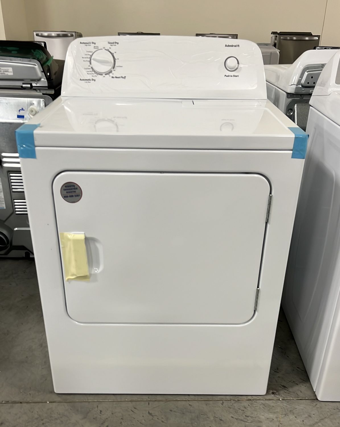 Admiral Electric Dryer