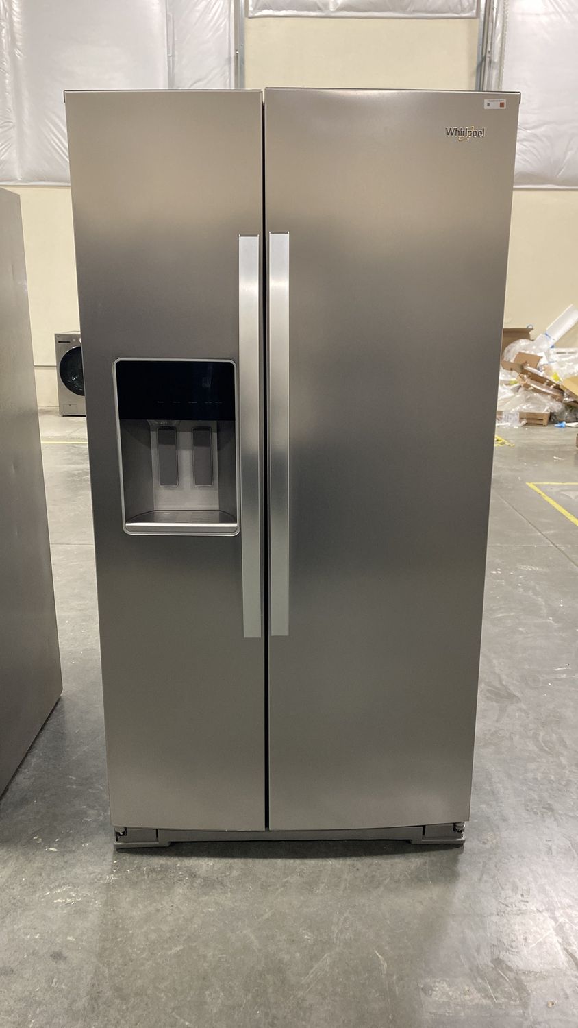 Whirlpool® 36 in. 20.9 Cu. Ft. Fingerprint Resistant  Stainless Steel Counter Depth Side-by-Side Refrigerator