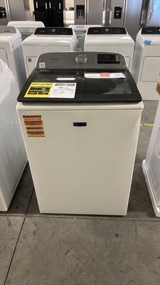 Maytag 5.3 cu. ft. Pet Pro Top Load Washer in White with Extra Power and Sanitize Cycle with Oxi