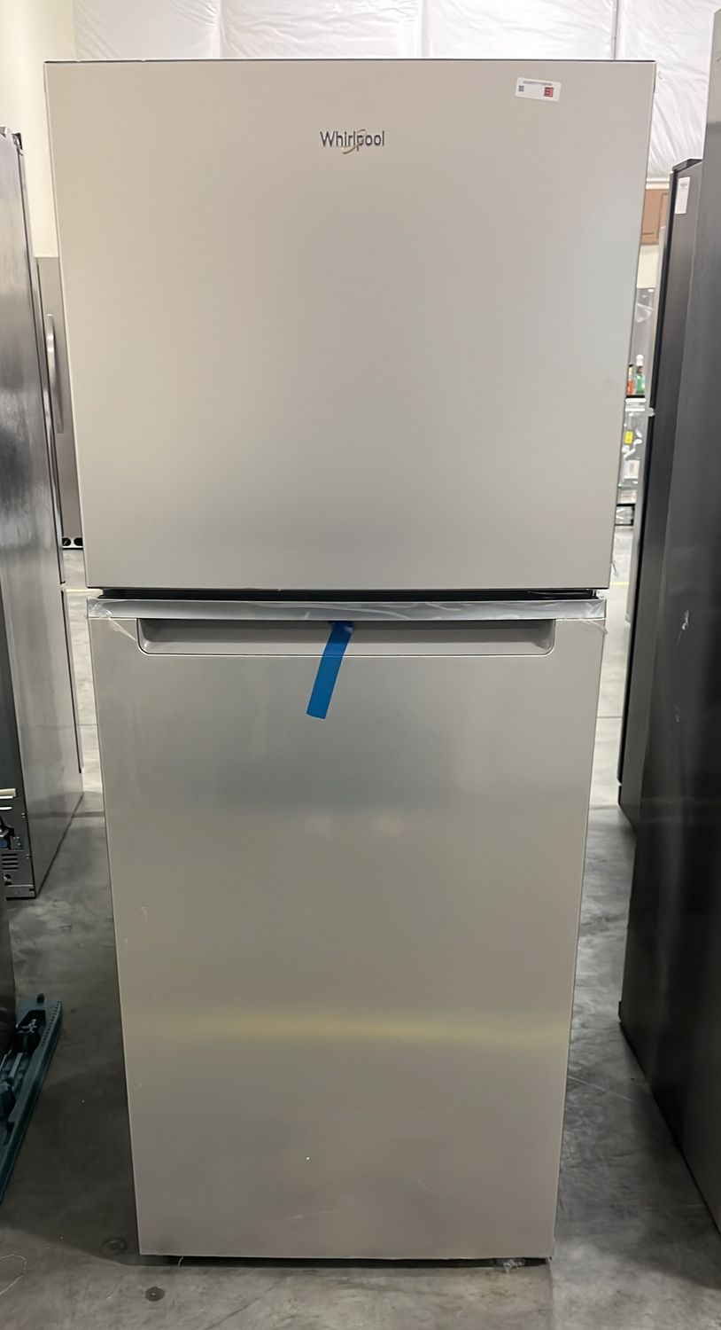 Whirlpool® 11.6 Cu. Ft. Fingerprint Resistant Stainless  Steel Counter Depth Top Freezer Refrigerator - Model #  WRT112CZJZ