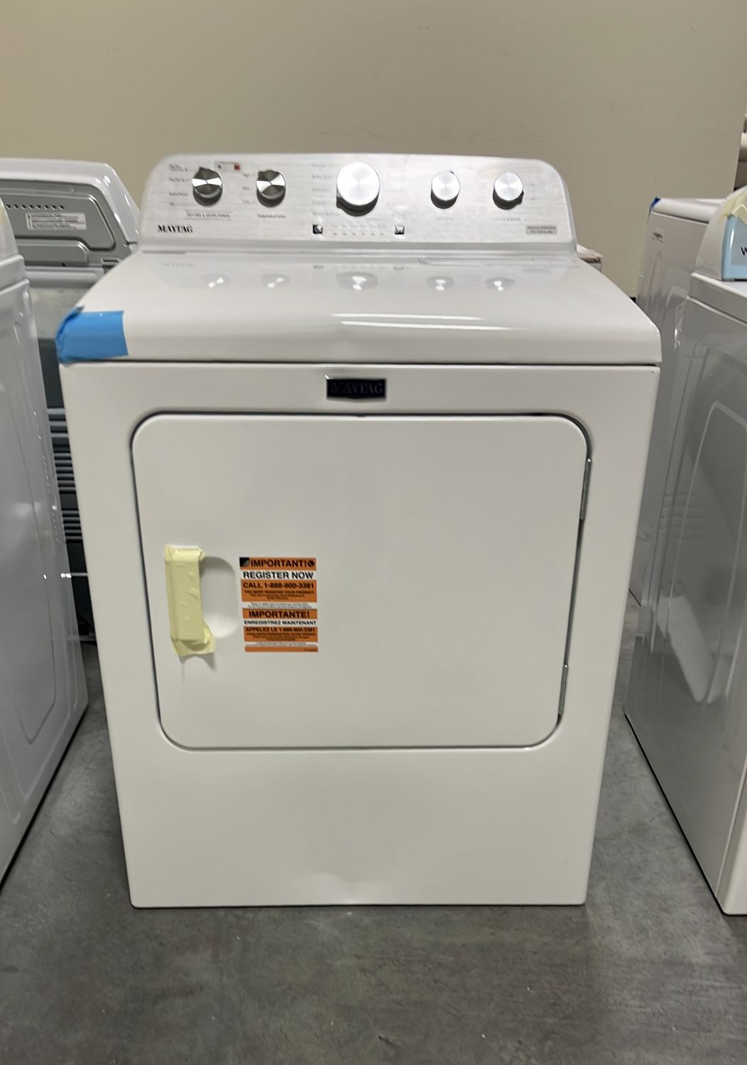 7.0 Cu Ft. Load Electric Dryer with Extra Power and Pet  Pro Option - Model # MED5605RW
