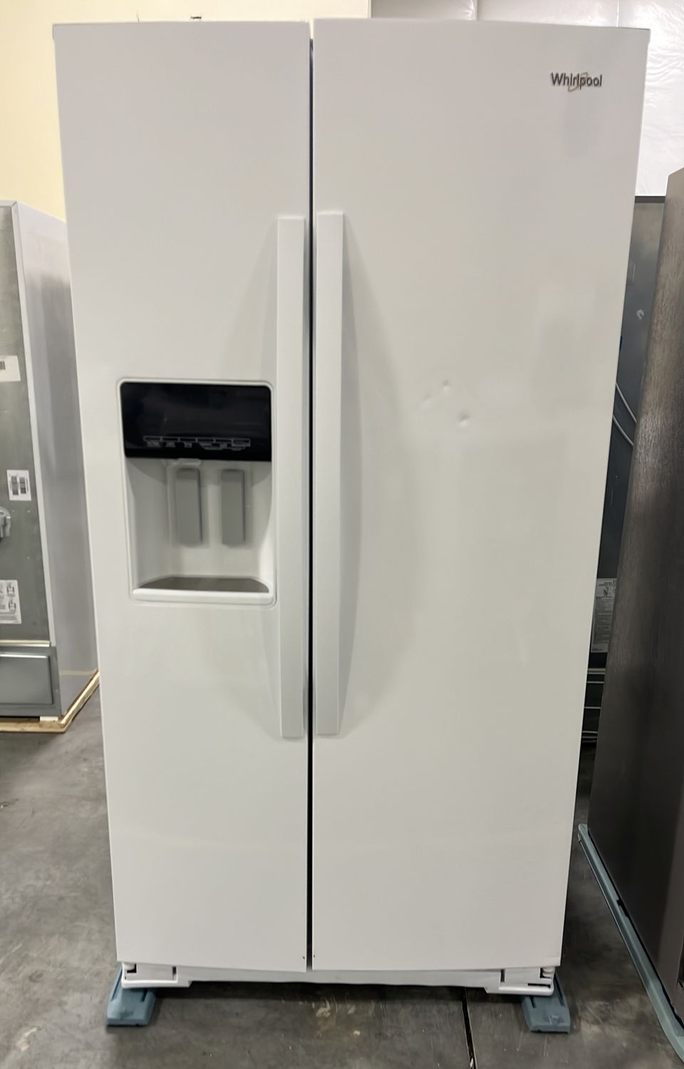 Whirlpool® 28.49 Cu. Ft. Side-by-Side Refrigerator-White -  Model # WRS588FIHW