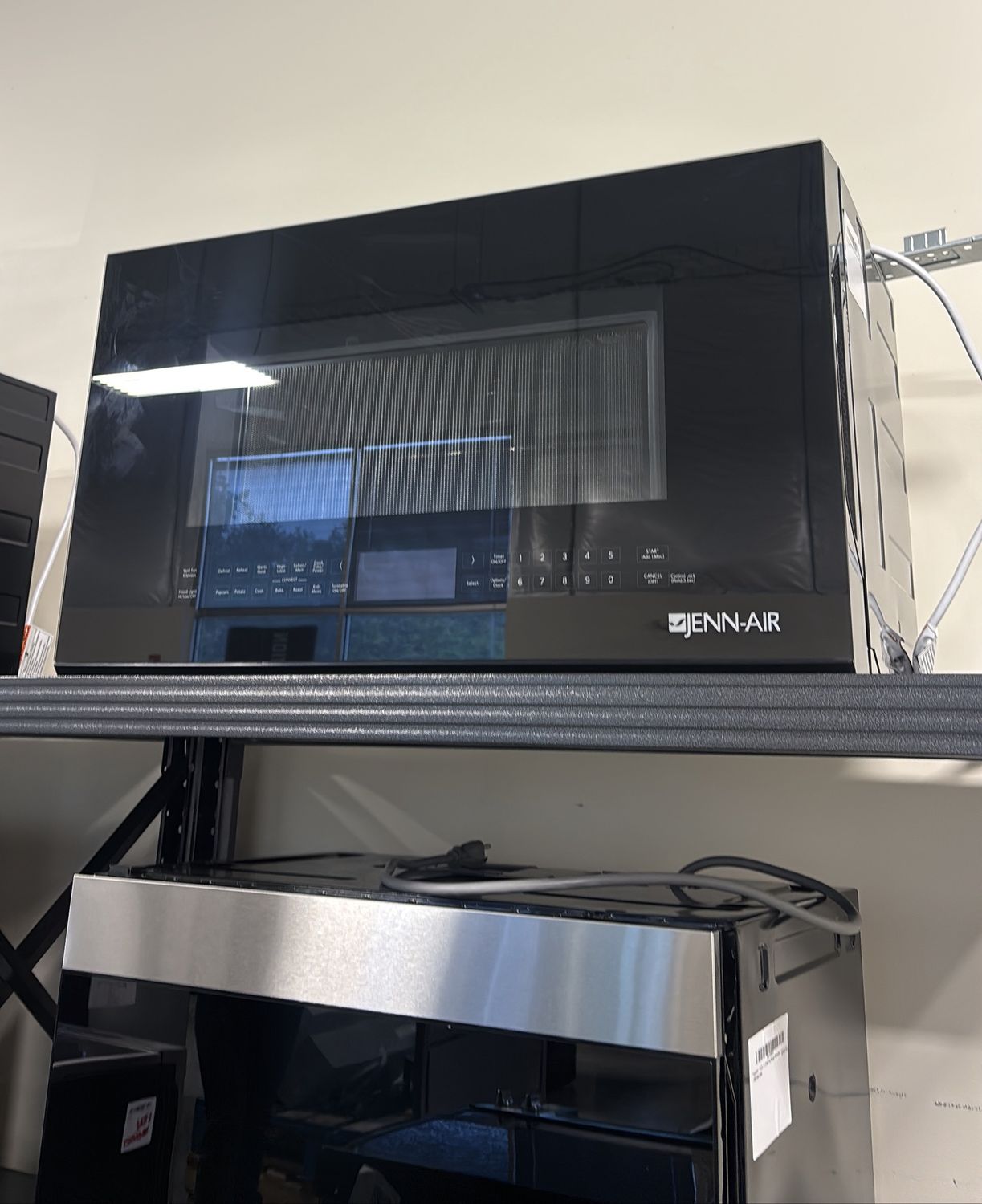 30 Inch Over the Range Microwave Oven : Black Floating Glass