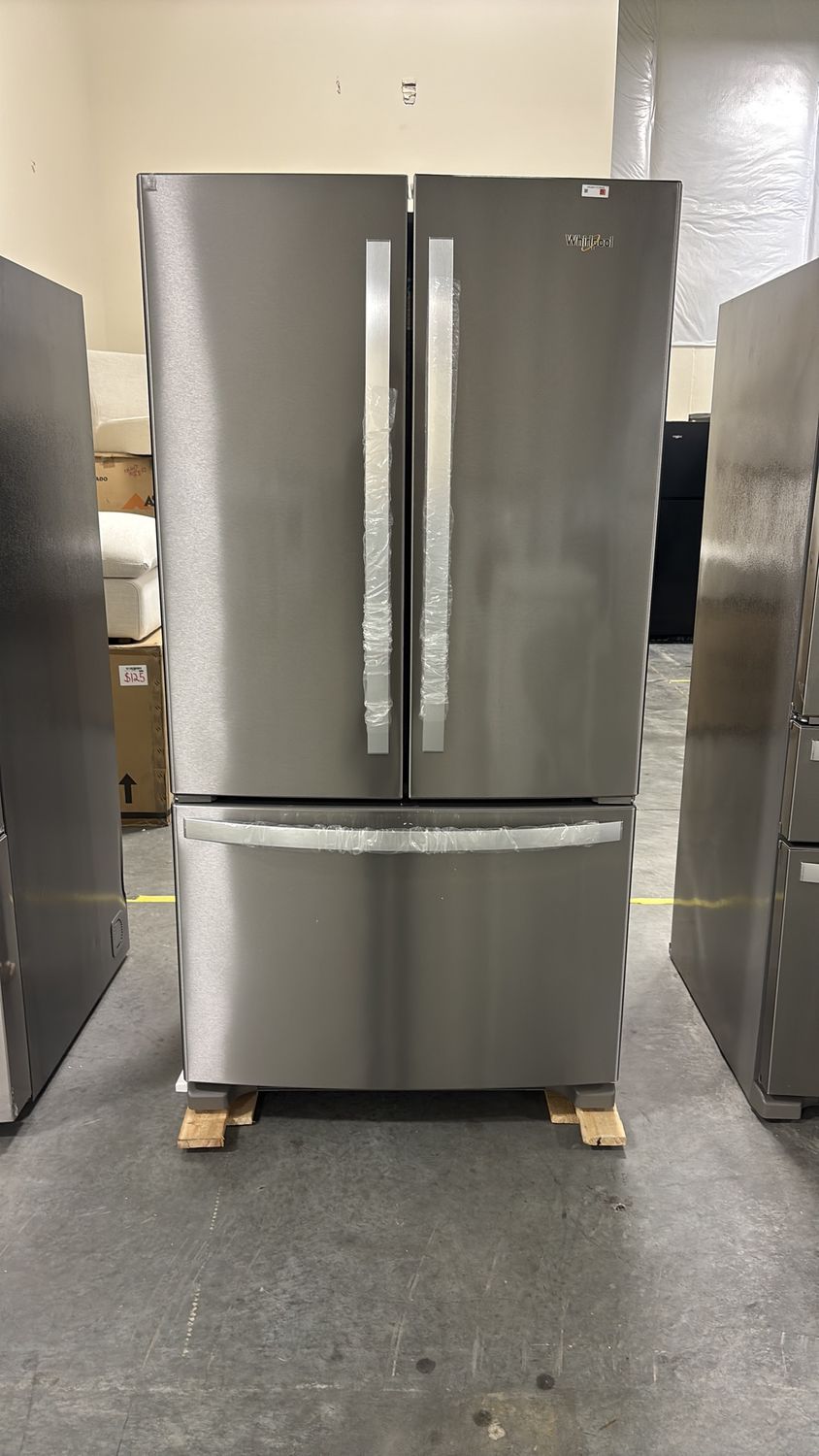 36-Inch Wide Counter-Depth French Door Bottom Mount Refrigerator - 20 cu. ft.