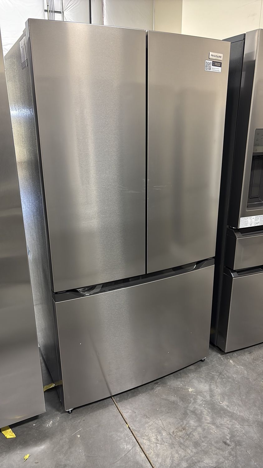 Frigidaire 20 Cu. Ft. Counter-Depth French Door Refrigerator Fingerprint-Resistant Stainless Steel Look