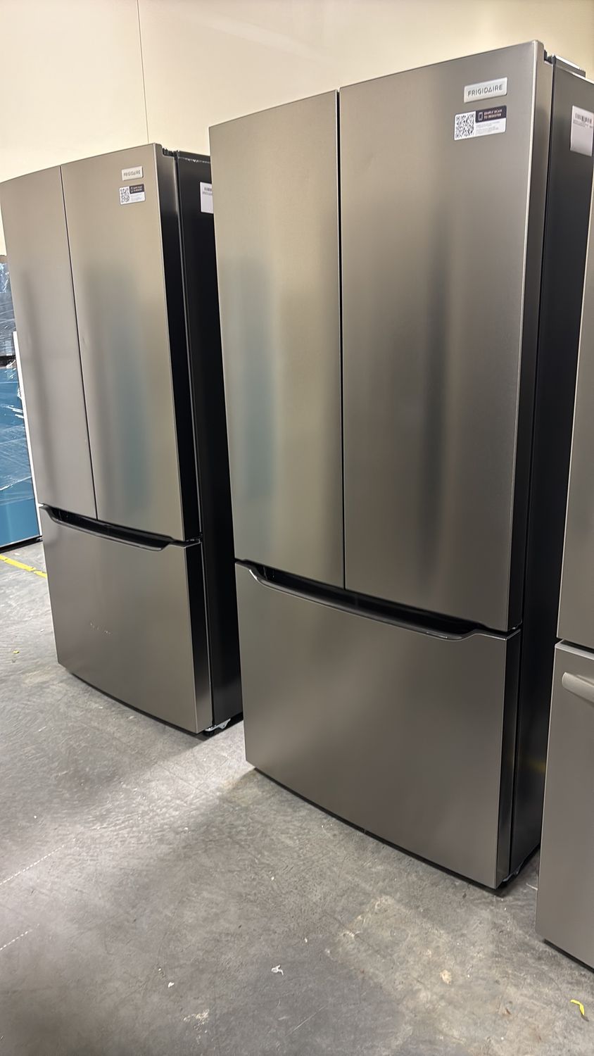 Frigidaire 20 Cu. Ft. Counter-Depth French Door Refrigerator Smudge-Resistant Finish