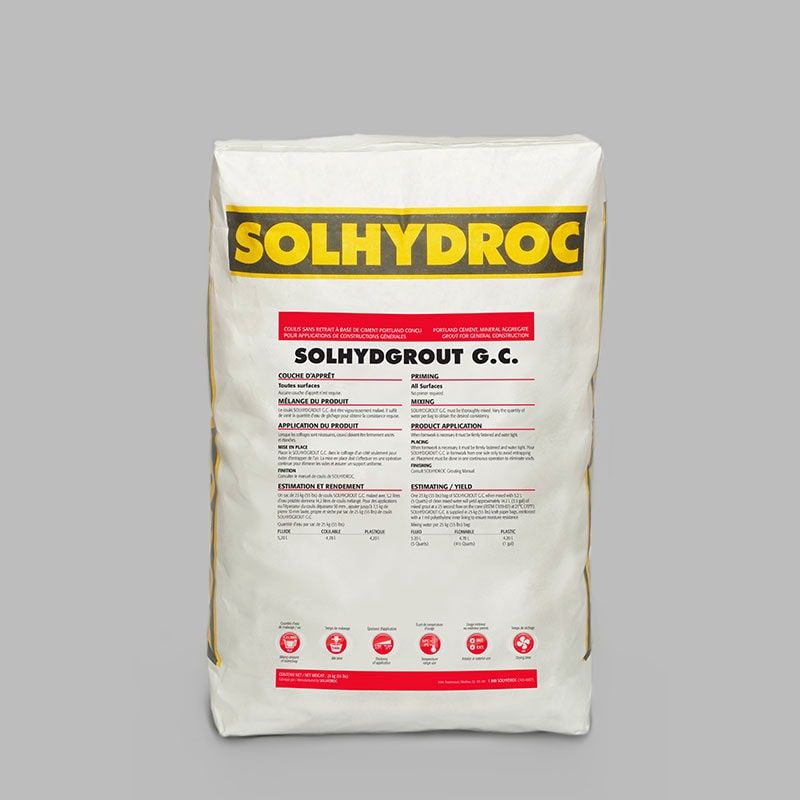 GROUT, Type: Solhydgrout G.C