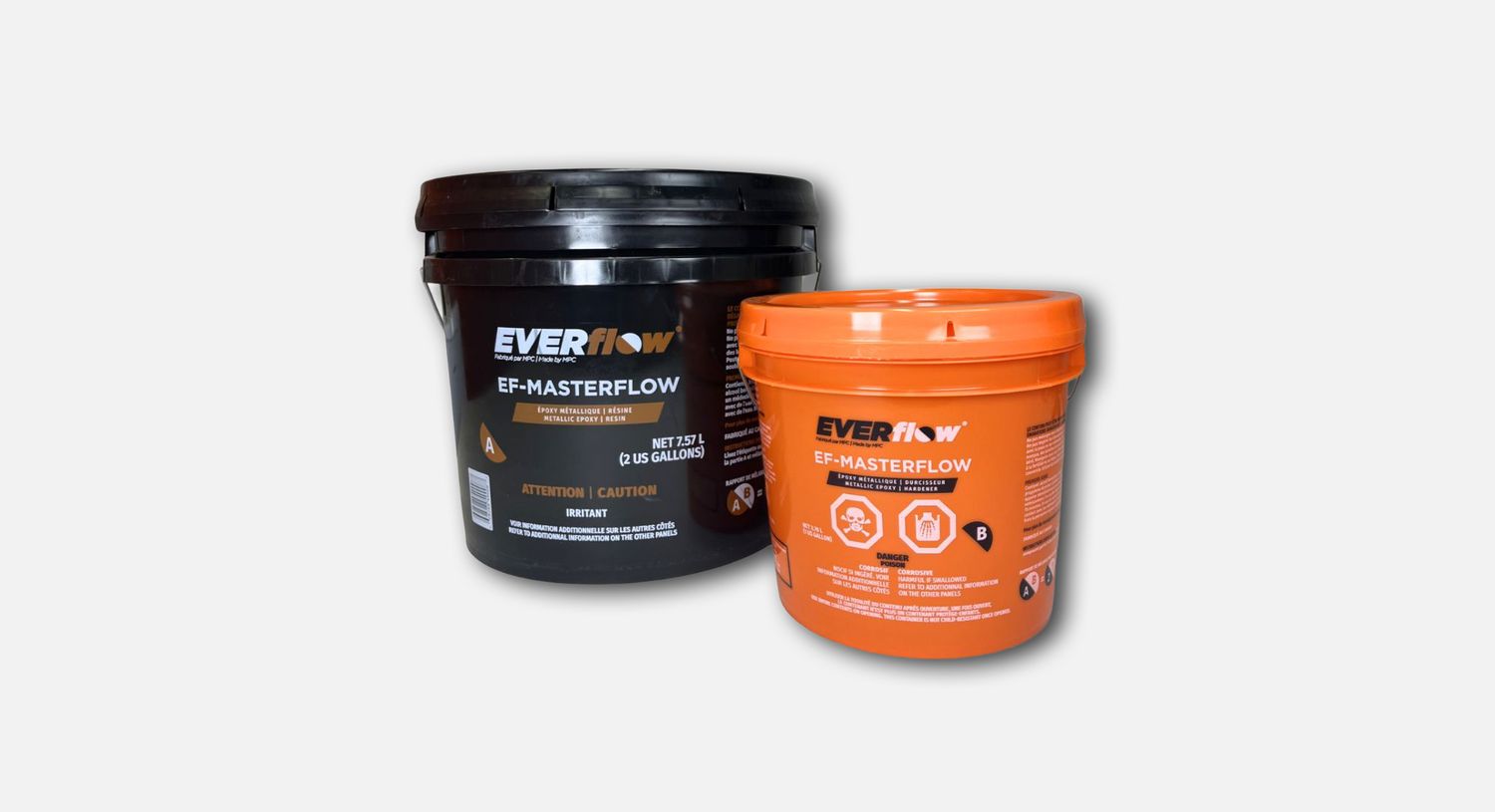Kit d'époxy clair EF-MASTERFLOW