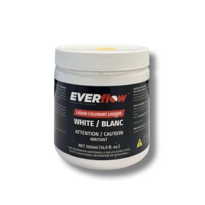 Couleur liquide pour époxy Everflow, Couleur: Blanc