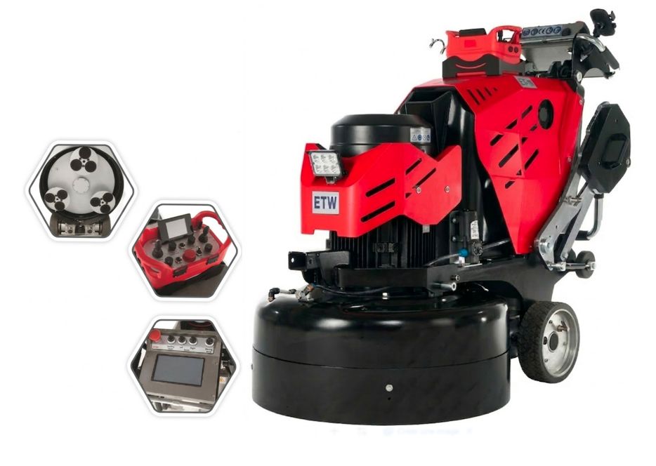 Concrete grinder ET-70A