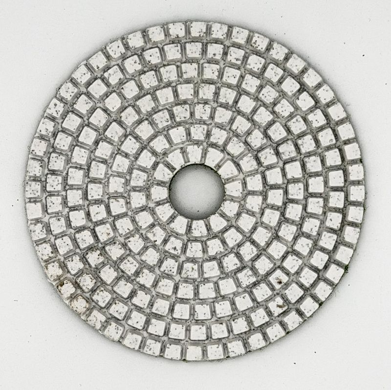 résine diamanté à l'eau