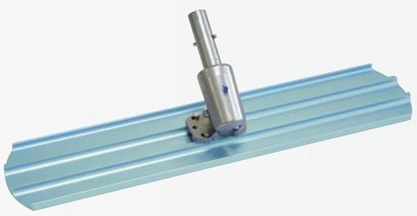 Round End Magnesium Bull Float Blade With Worm Gear Bracket
