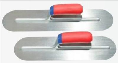 High Carbon Steel Round End Plastering Trowel