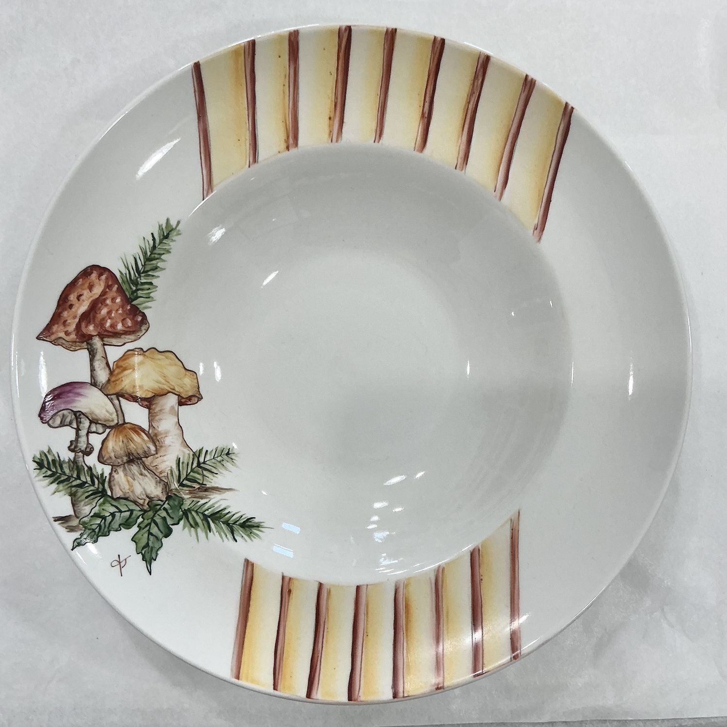 Mushroom set - pasta plates - Full set