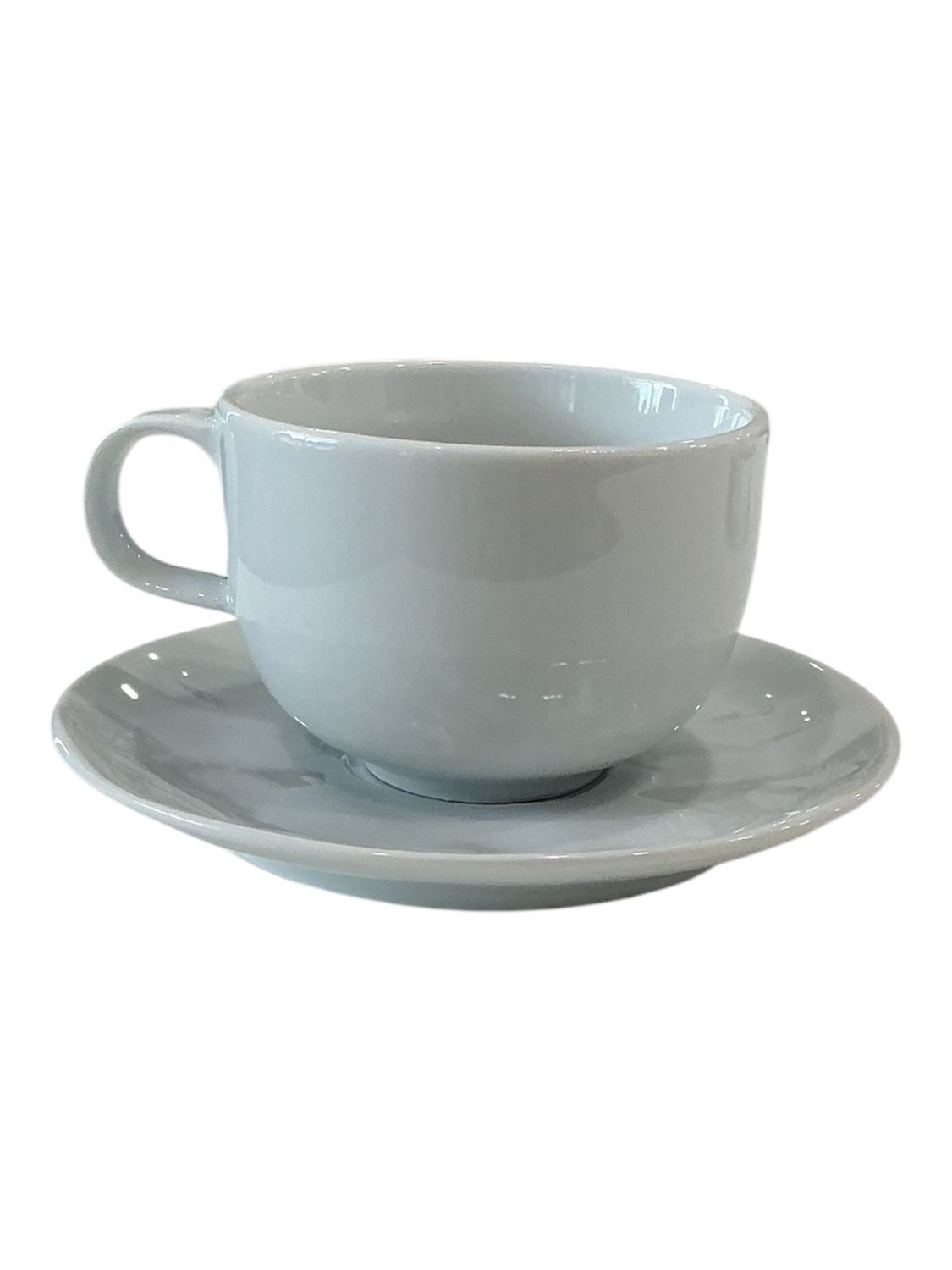 Tea cup w/  saucer - Convexa