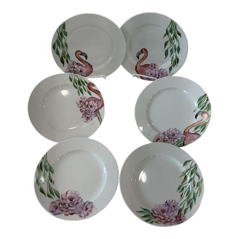 Flamingo dessert set