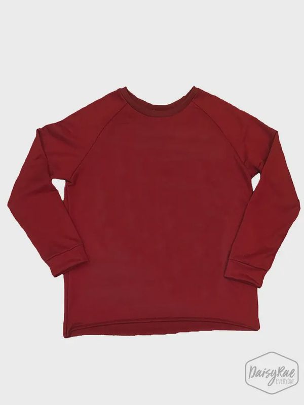 Red Comfort Sweatshirt