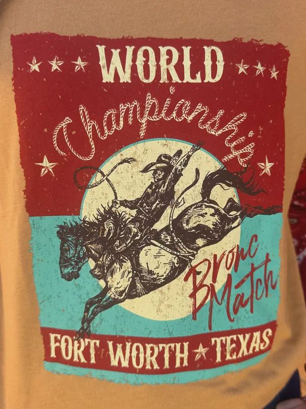 Bronc Match Tee Kids