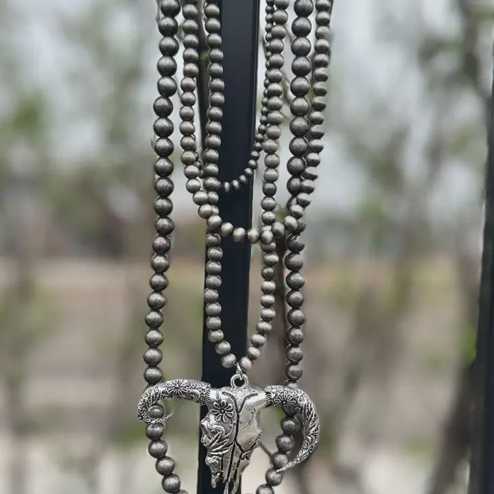 Wild and Western Skull Necklace