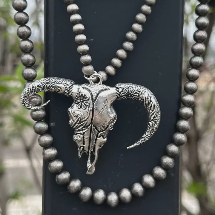 Wild and Western Skull Necklace