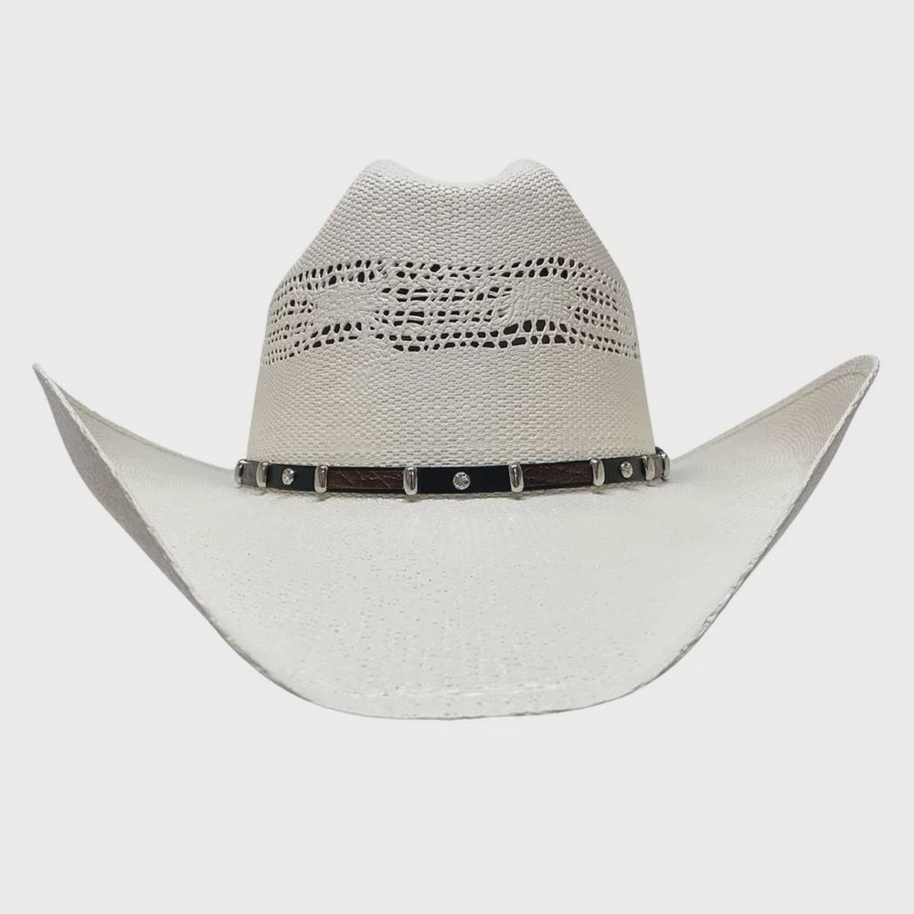 Montana | Mens Straw Cowboy Hat with Western Hat Band