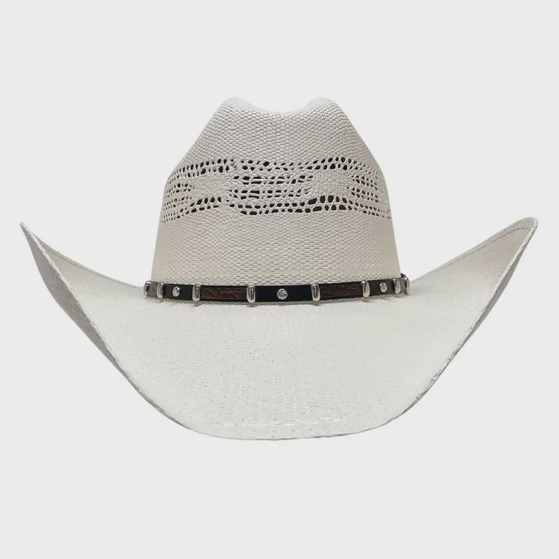 Montana | Mens Straw Cowboy Hat with Western Hat Band
