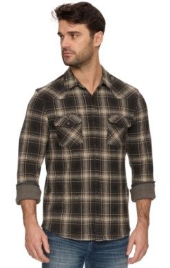 LOREDO LS WESTERN HERO KNIT FLANNEL