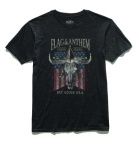AMERICANA BULL SKULL &amp; BADGE SS TEE