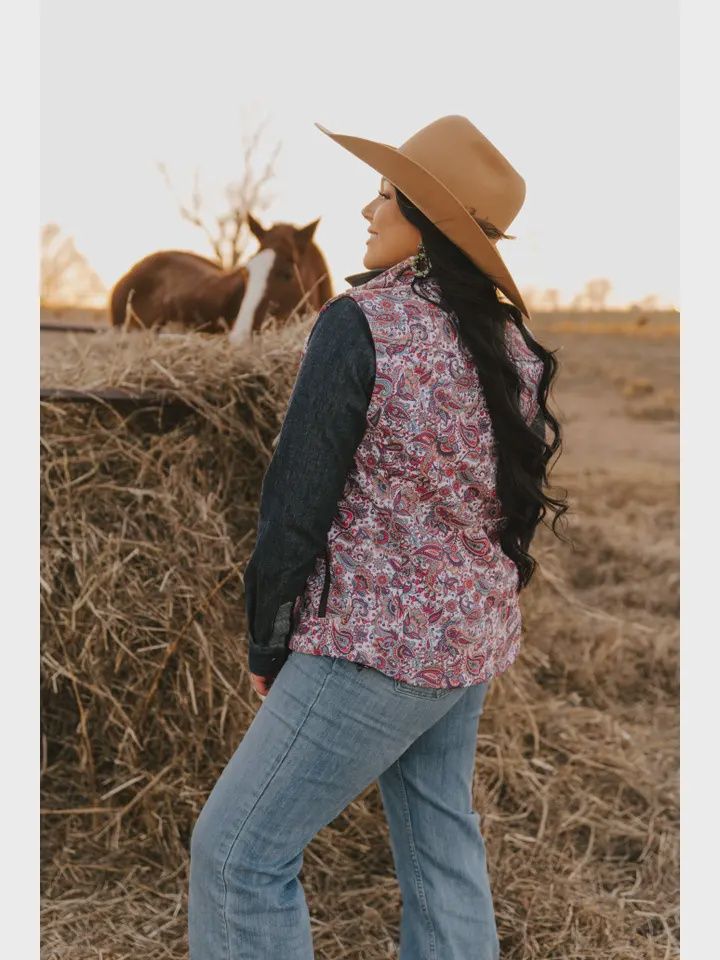 Ladies Bonded Softshell Vest, Colour: Multi, Size: Small