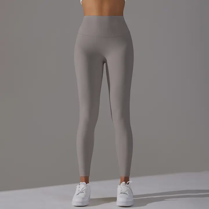 Women Sport Fitness No Font Line Yoga Leggings