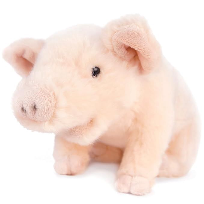 Perla The Pig - 10 Inch Stuffed Animal Plush Piglet