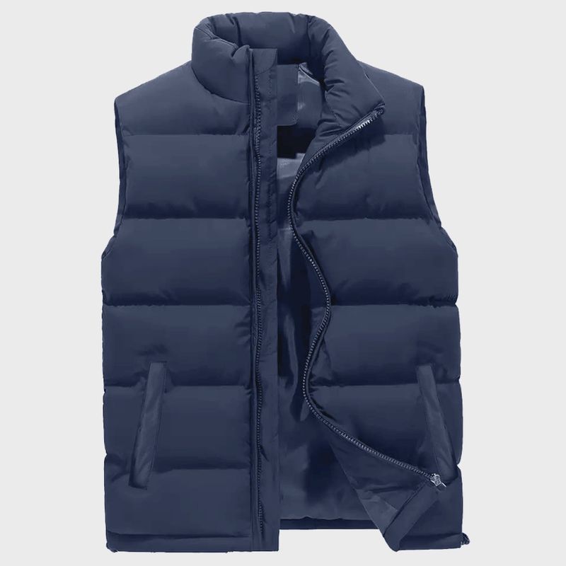 Men's Modern Fit Heavyweight Puffer Bubble Vest