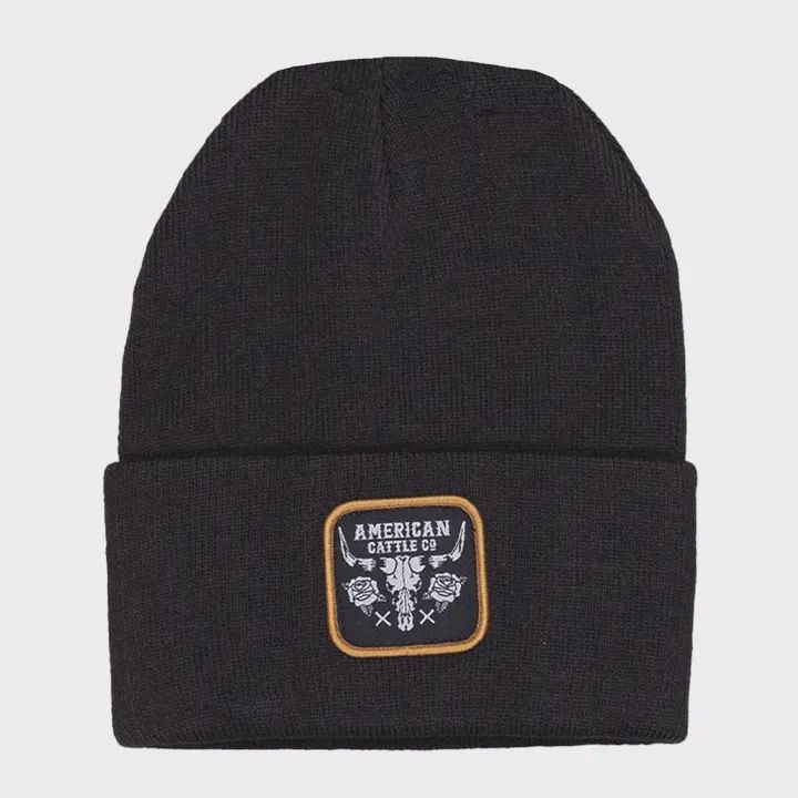 Skull &amp; Roses Beanie